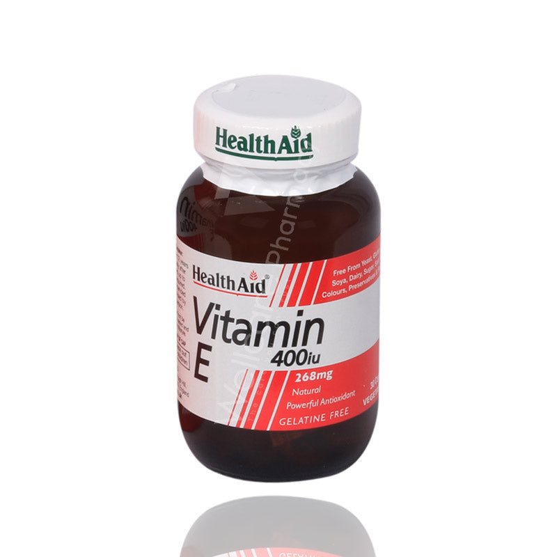 Health Aid Vitamin E 400 Iu Capsules 30'S