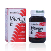Health Aid Vitamin E 600iu Capsules 30'S