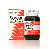 Healthaid Korean Ginseng 250mg Capsules 50'S