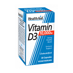 Healthaid Vitamin D3 10,000iu Capsules 30'S