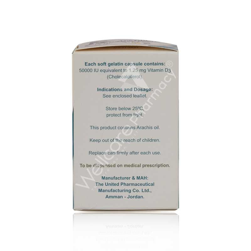 Hi Dee Vitamin D3-50000Iu Capsule 20'S