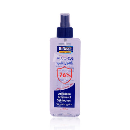 Higeen Alcohol 76% Spray 250Ml