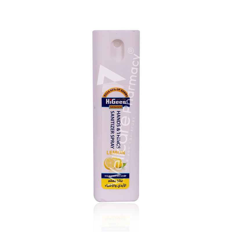 Higeen Hand & Things Sanitizer Spray Lemon 10Ml