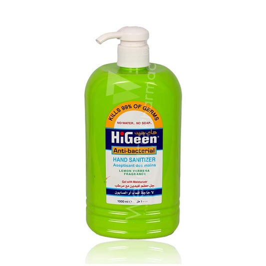 Higeen Hand Sanitizer Fresh Lemon 1000Ml