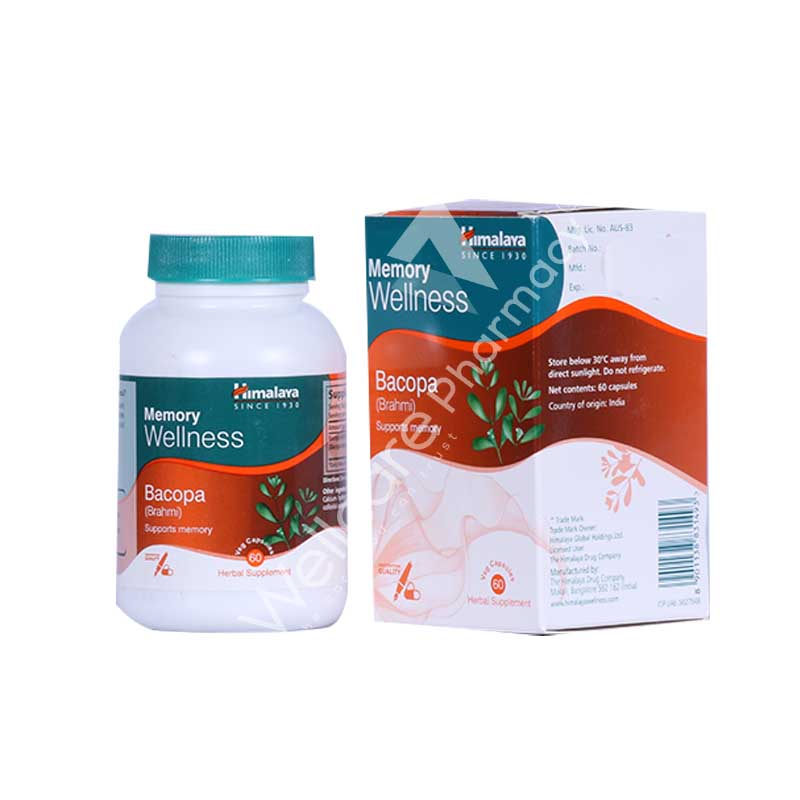 Himalaya Bacopa 250Mg Capsules 60'S