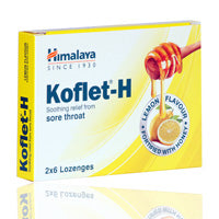 Himalaya Koflet H Lemon Throat Lozenges 12'S
