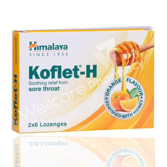 Himalaya Koflet-H Orange Throat Lozenges 12'S