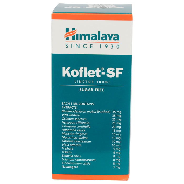 Himalaya Koflet-Sf Linctus Syrup 100ml