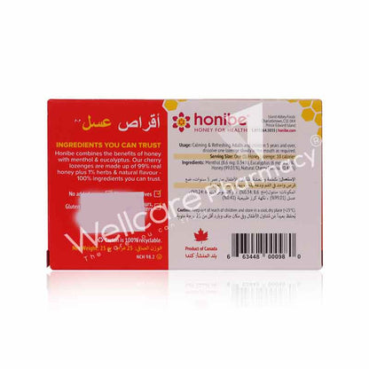 Honibe Honey Cherry Lozenges 10'S