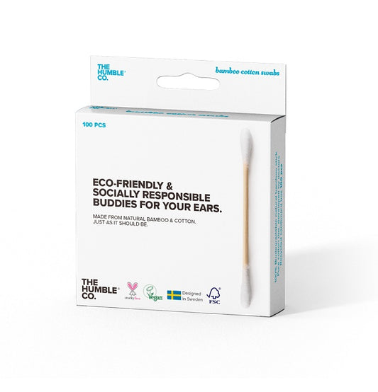 Humble Bamboo Cotton Swabs White100's