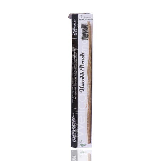 Humble Brush Adult Toothbrush Black And Soft