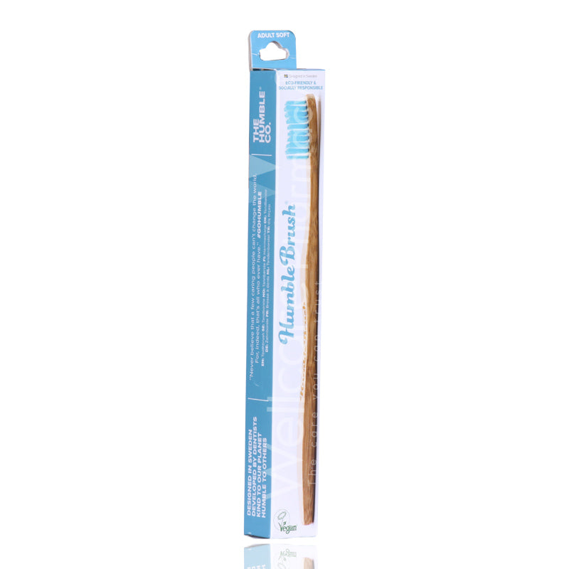 Humble Brush Adult Toothbrush Blue -Soft