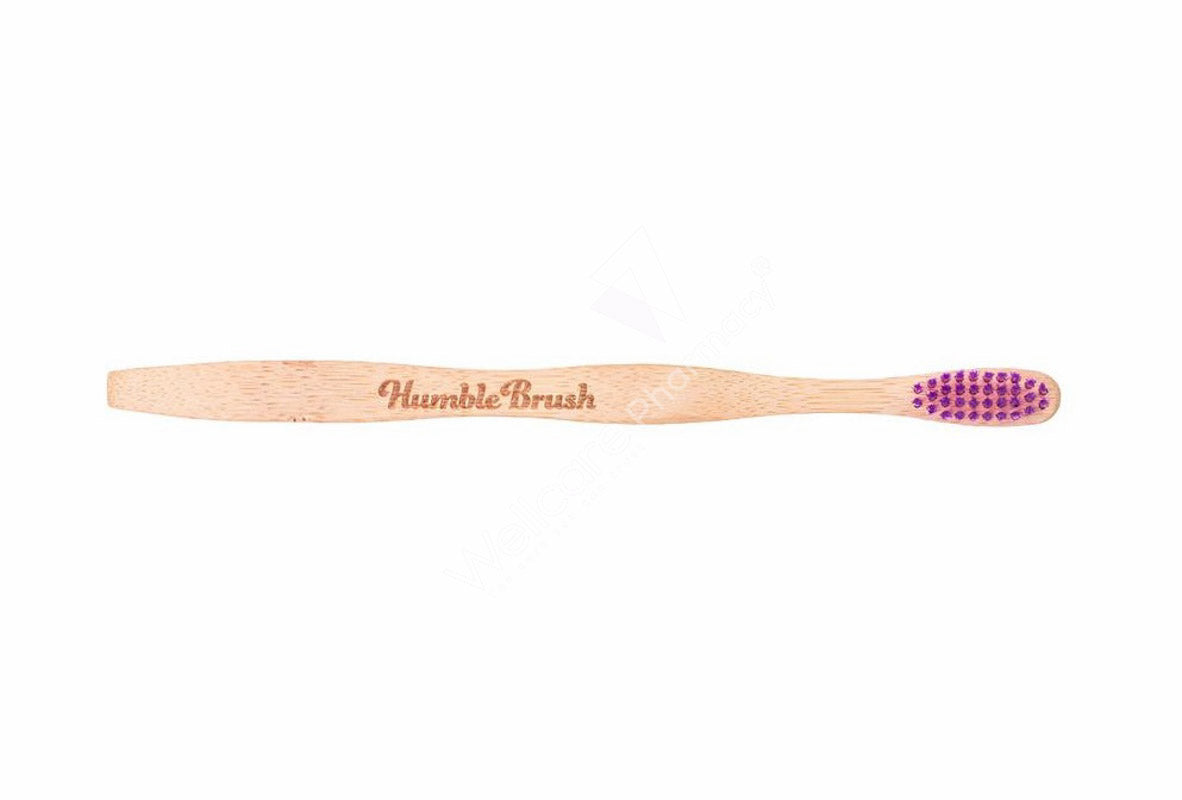Humble Brush Adult Toothbrush Purple -Soft