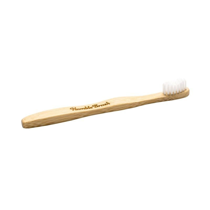Humble Brush Kids Toothbrush White Ultra Soft