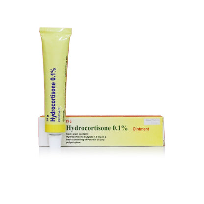 Hydrocortisone 0.1% Ointment 25g