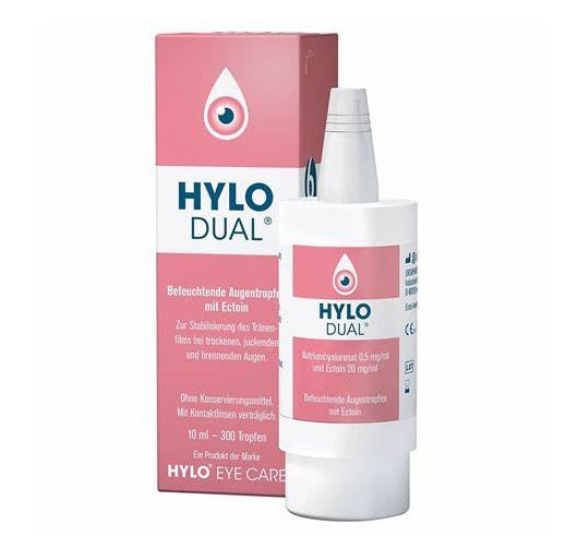 Hylo Dual Lubricating Eye Drops 10ml