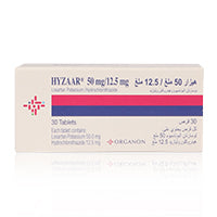 Hyzaar 50/12.5mg Tablets 30'S