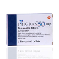 Imigran 50mg Tablets 2'S