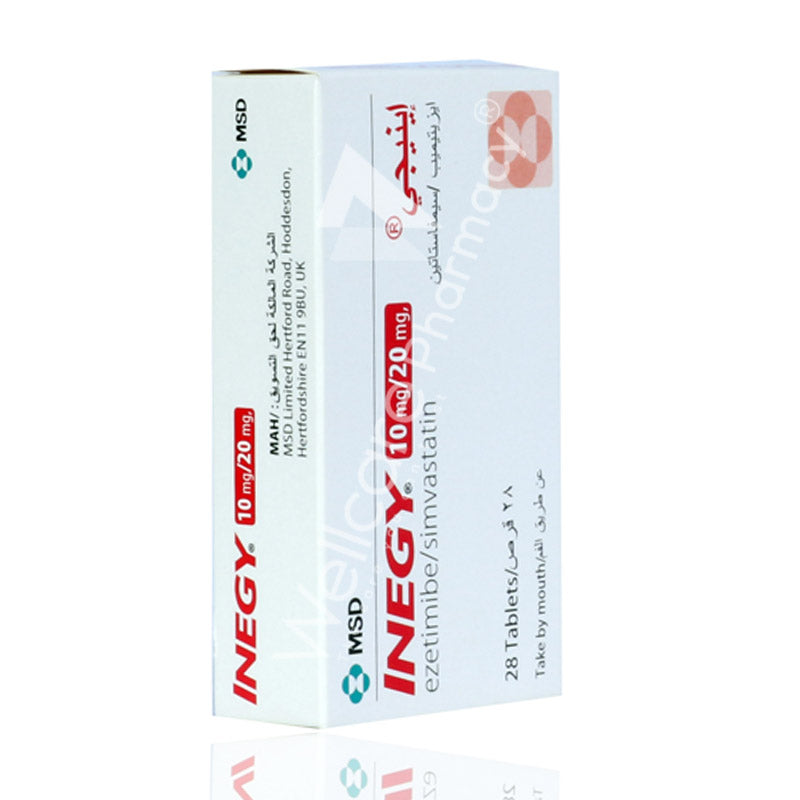 Inegy 10Mg/20Mg Tablets 28'S