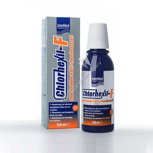 Intermed Chlorhexil-F Mouthwash 250ml