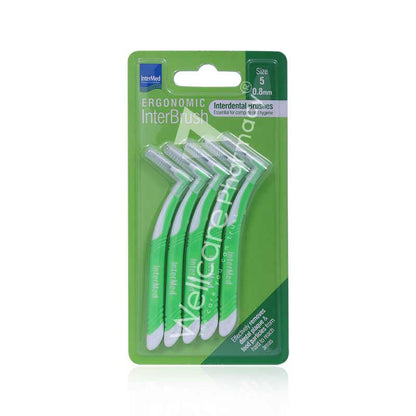 Intermed Ergonomic Interdental Brush 0.8Mm 1 X 5'S