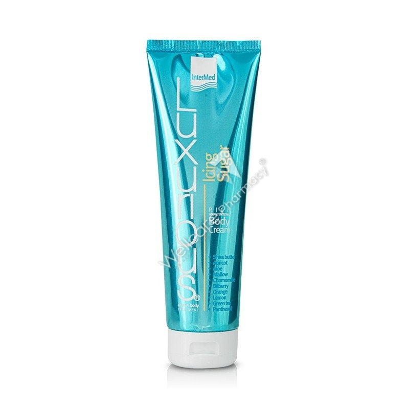 Intermed Luxurious Moisturizing Body Cream Icing Sugar 300Ml