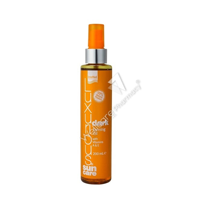 Intermed Luxurious Sun Care Dark Tanning Oil 200Ml