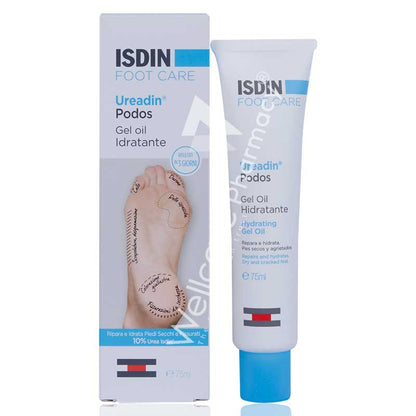 Isdin Ureadin Foot Care Hydrating Gel Oil 75Ml