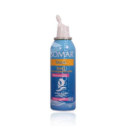 Isomar Nose Decongestant Nasal Spray With Hyaluronic Acid 100ml-