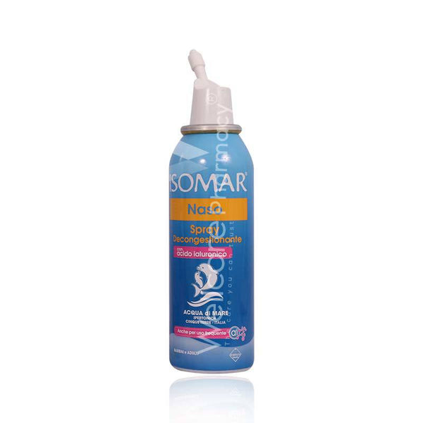 Isomar Nose Decongestant Nasal Spray With Hyaluronic Acid 100Ml ...