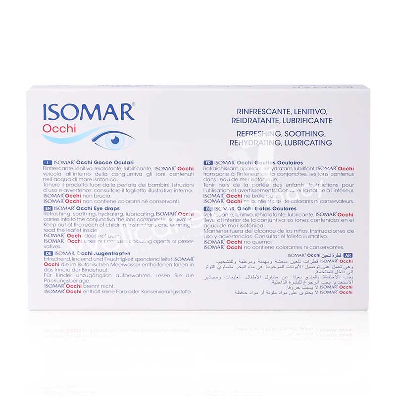 Isomar Occhi Eye Drops Monodose 10X0.5Ml