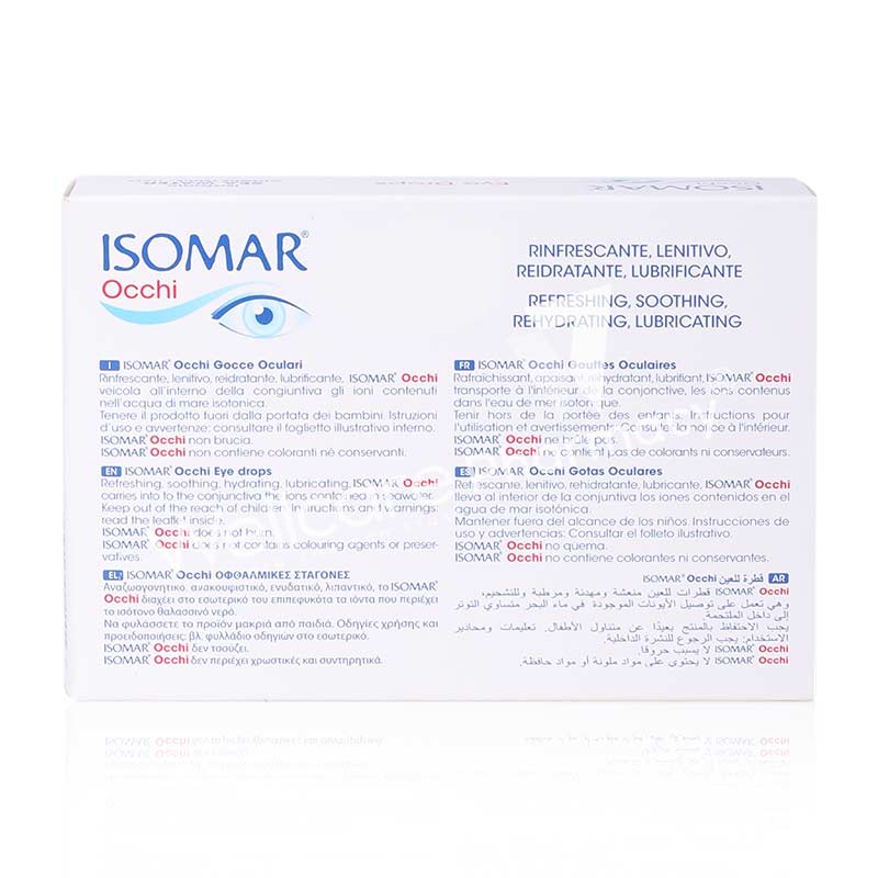 Isomar Occhi Eye Drops Monodose 15x0.5ml