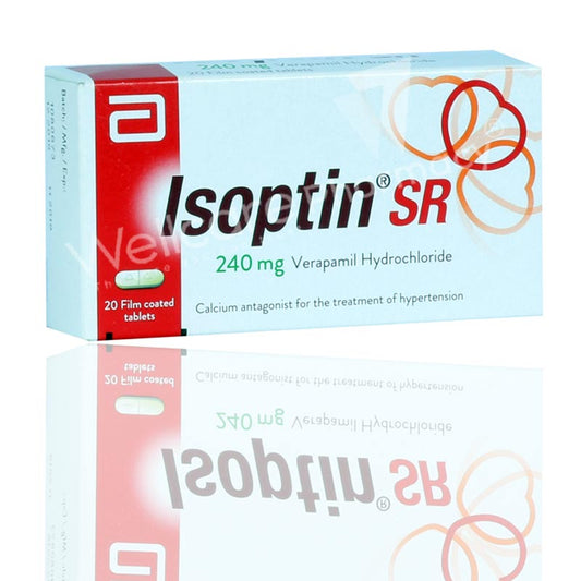 Isoptin Sr 240mg Film Coated Tablets 20'S