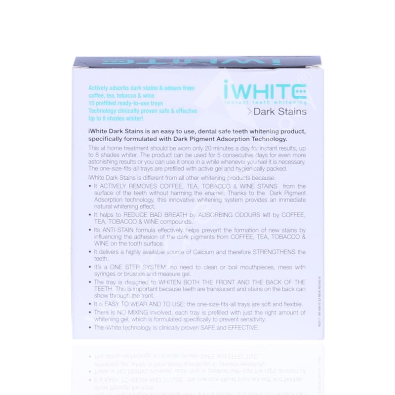 Iwhite Instant Dark Stain Teeth Whitening Kit