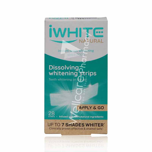 Iwhite Natural Dissolving Whitening Strips 28'S
