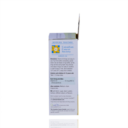 Jamieson Baby-D3 Drops 400iu 11.7ml