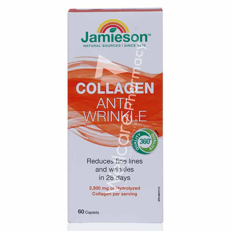 Jamieson Collagen Anti-Wrinkle Caplets 60'S Jamieson Collagen Anti-Wrinkle Caplets 60'S