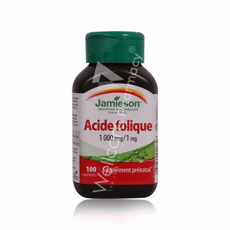 Jamieson Folic Acid Tablets 100'S