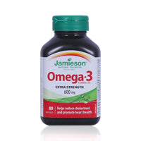 Jamieson Omega 3 600mg Capsules 80'S