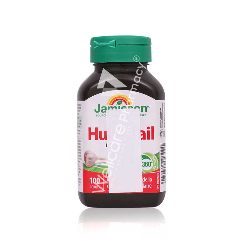 Jamieson Super Garlic Oil 1500mg Softgels 100'S