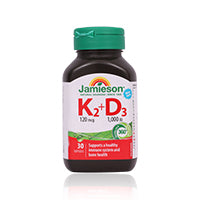 Jamieson Vitamin K2 120mcg+d3 1000iu Softgels 30'S