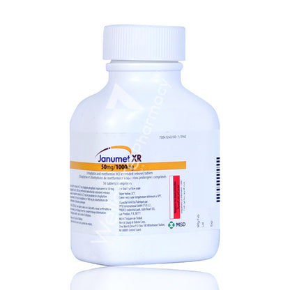 Janumet Xr 50/1000mg Tablets 56