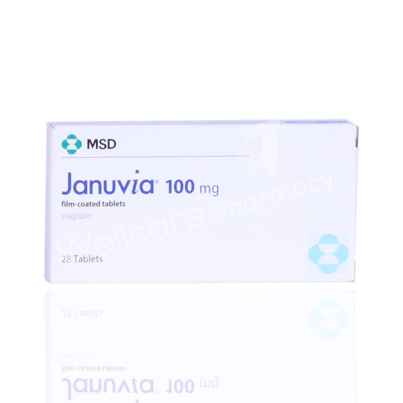 Januvia 100mg Tablets 28'S
