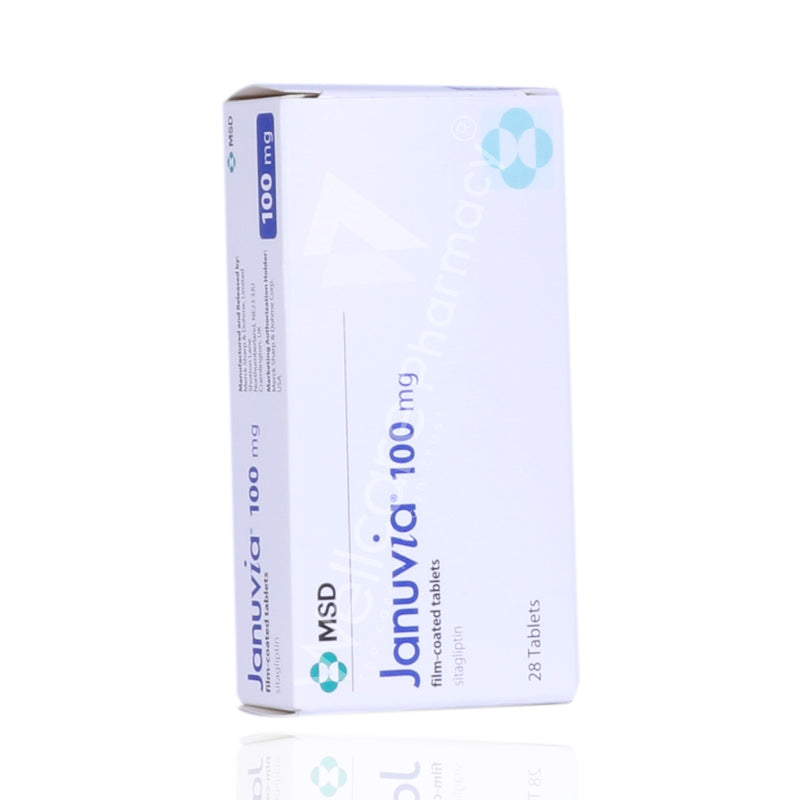 Januvia 100mg Tablets 28'S