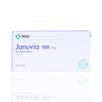 Januvia 100mg Tablets 28'S