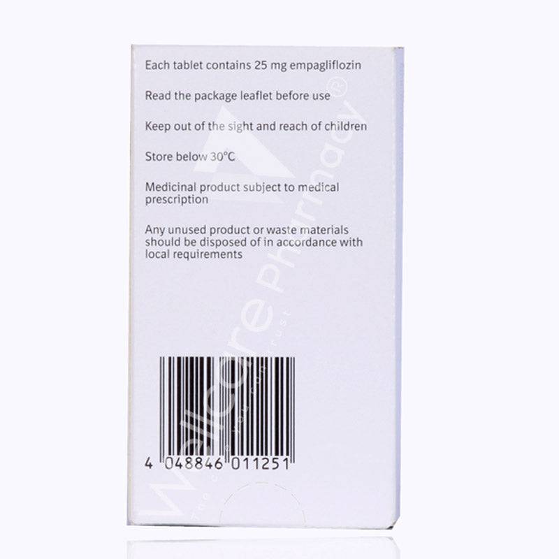 Jardiance 25Mg Tablets 30'S Jardiance 25Mg Tablets 30'S