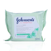 Jhonson & Jhonson Micellar Facial Wipes All Skin Types 25'S