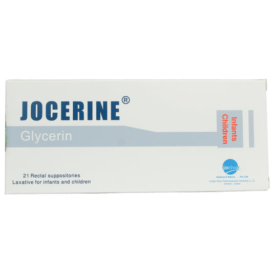 Jocerine Child Suppository 21'S - Wellcare Pharmacy