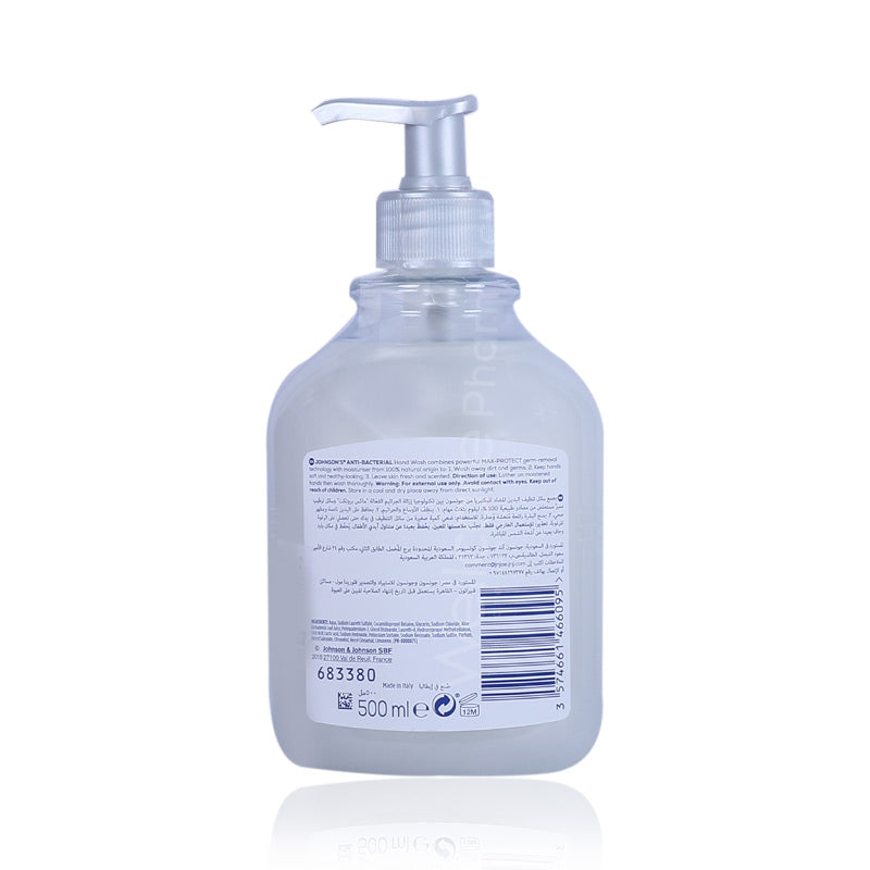 Johnsons Anti Bacterial Hand Wash -Sea Salt 500Ml