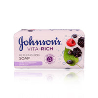 Johnsons Vitarich Replenishin With Raspberry Extract Soap 175gm